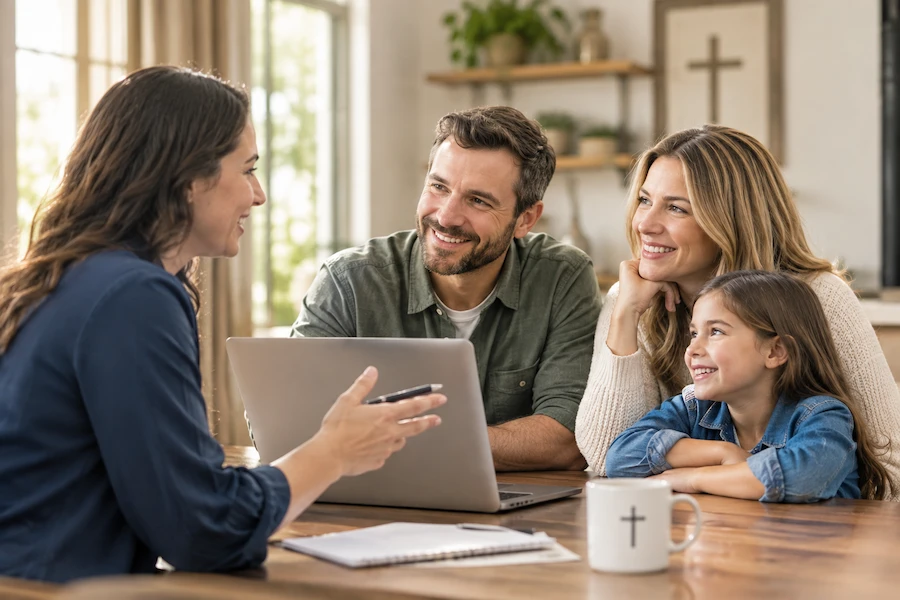 Reviewing healthcare sharing program options with an advisor
